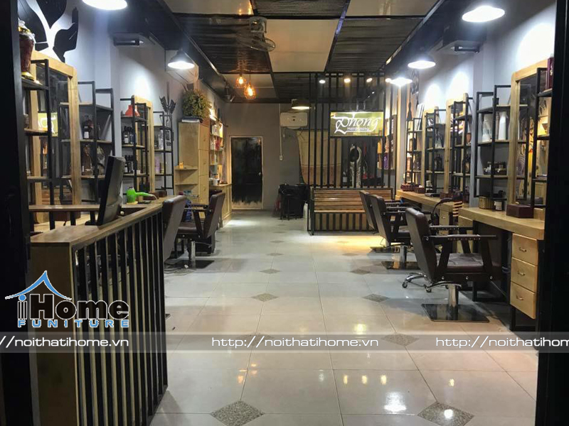thiết kế nội thất salon tóc đẹp hải phòng